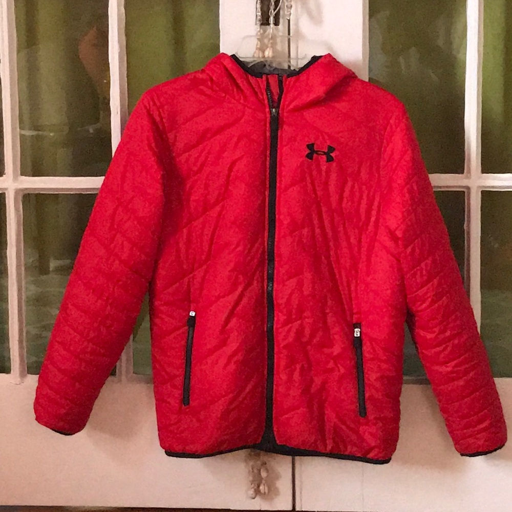 Under Armour Puff Jacket w/free Thinsulate gloves